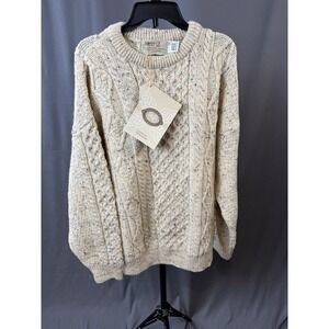 NWTs Aran Sweater Market Mens XXXL 100% Wool